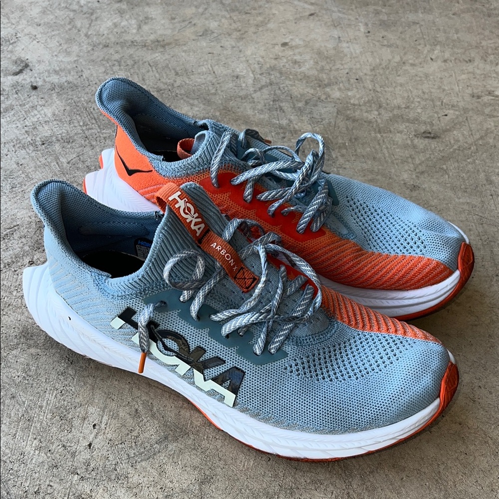 Hoka Breathable Lace-Up Sneakers